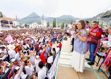 Garantizará Xóchitl Gálvez derechos de los indígenas