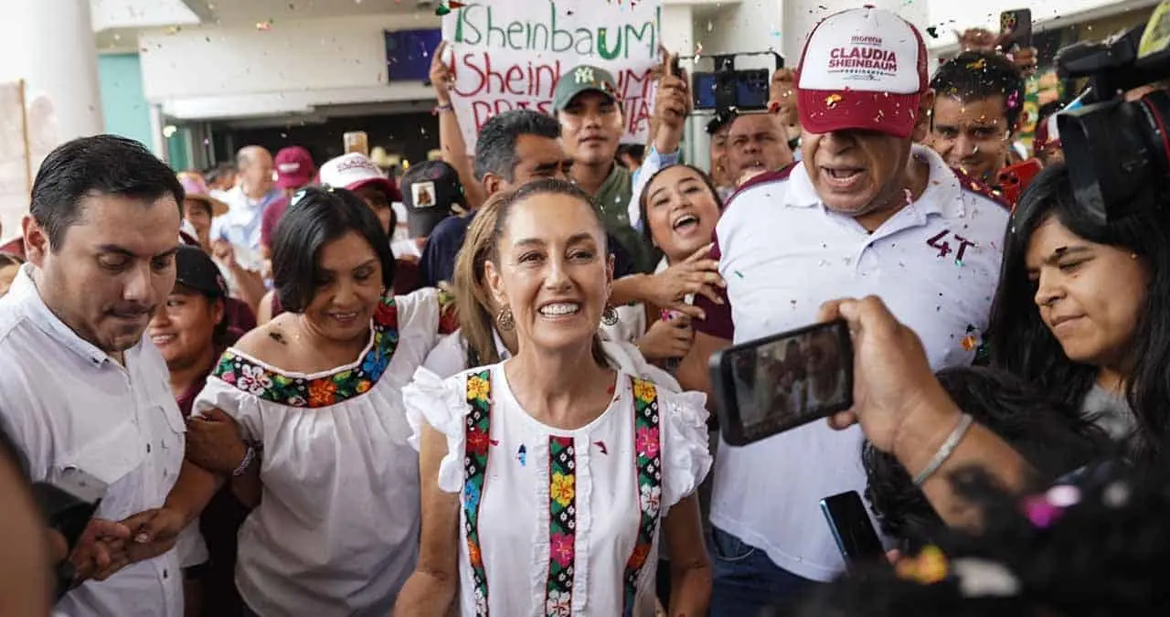 AMLO, el mejor presidente de la historia: Sheinbaum