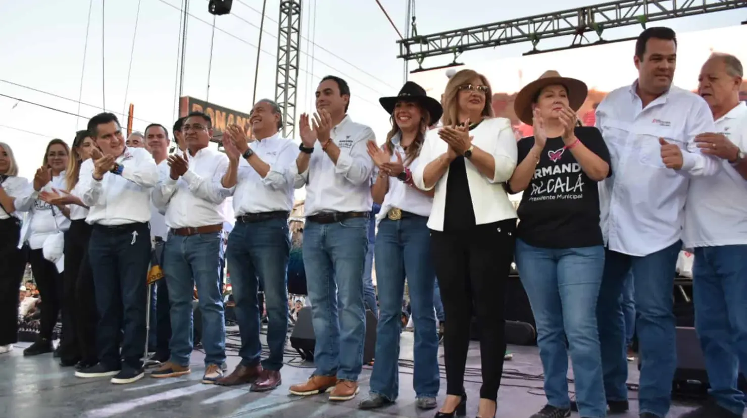 Cierre de campaña: Beltrones y Alcalá llaman a votar por toda la fórmula de Fuerza y Corazón por México