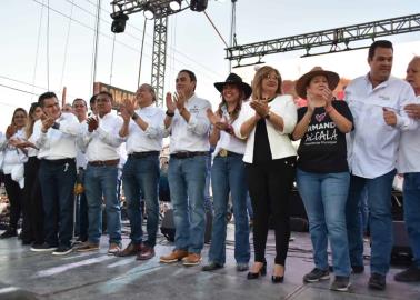 Cierre de campaña: Beltrones y Alcalá llaman a votar por toda la fórmula de Fuerza y Corazón por México