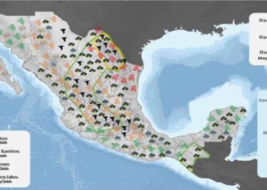 Clima en México para el miércoles 29 de mayo; ola de calor mantiene temperaturas mayores a los 45° en 16 estados del país