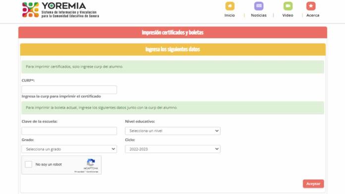 Así podrás descargar la boleta de calificaciones de Yoremia este 2024 Así podrás descargar la boleta de calificaciones de Yoremia este 2024