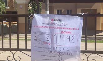 INE explica la ampliación de casillas electorales en Hermosillo