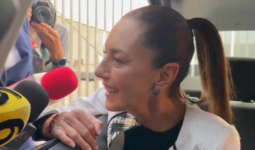 "Es un día Histórico": Claudia Sheinbaum emite su voto este domingo 2 de junio