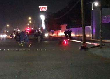 Balacean a motociclista frente al Cobach