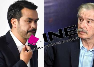 INE impone medidas contra Máynez y Vicente Fox por estas razones