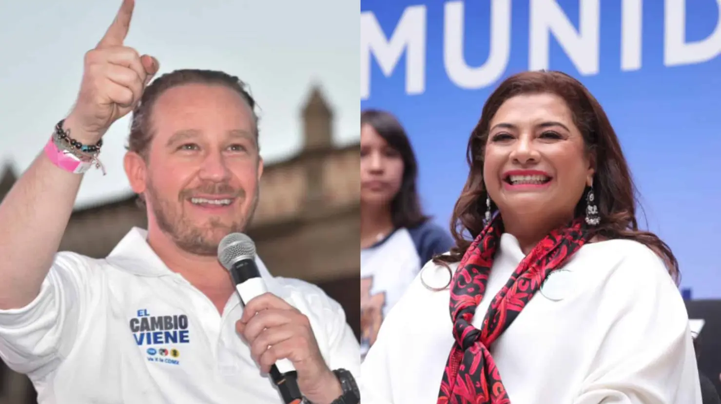 Elecciones en CDMX: Taboada y Brugada se declaran ganadores de la Jefatura de Gobierno