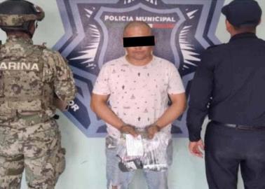 Capturan a presunto ladrón de supermercado en Cajeme