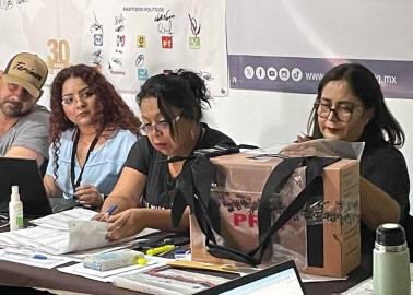 Verifican paquetes electorales en candidaturas de diputaciones