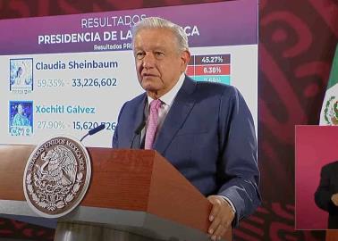 Para evitar rumores: AMLO habla sobre los resultados del PREP en la mañanera