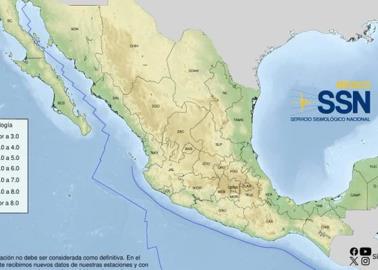 Sismo sacude San Luis Río Colorado, Sonora