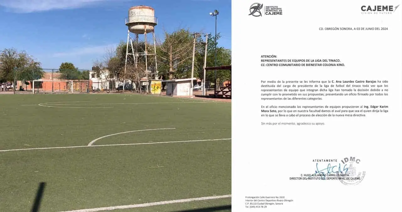 Liga de Futbol del Tinaco pide apoyo de autoridades