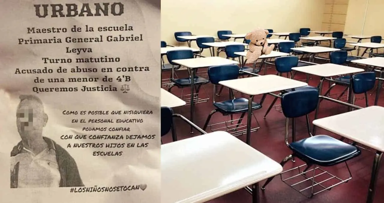 Maestro de primaria de Sinaloa es buscado por presunto abuso sexual contra una menor