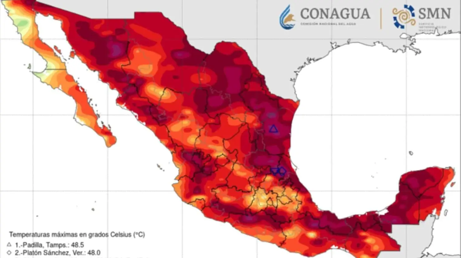 Clima en México para viernes 7 de junio; temperaturas superiores a los 40°C ante llegada de cuarta ola de calor