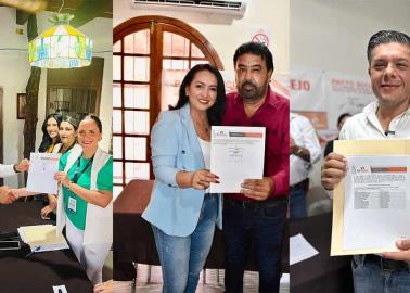 Reciben constancia los alcaldes electos