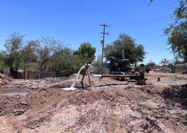 En Cajeme construyen pozos para garantizar abasto de agua a la poblaci&oacute;n