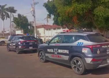 Se lesiona policía al caer de motocicleta en Ciudad Obregón