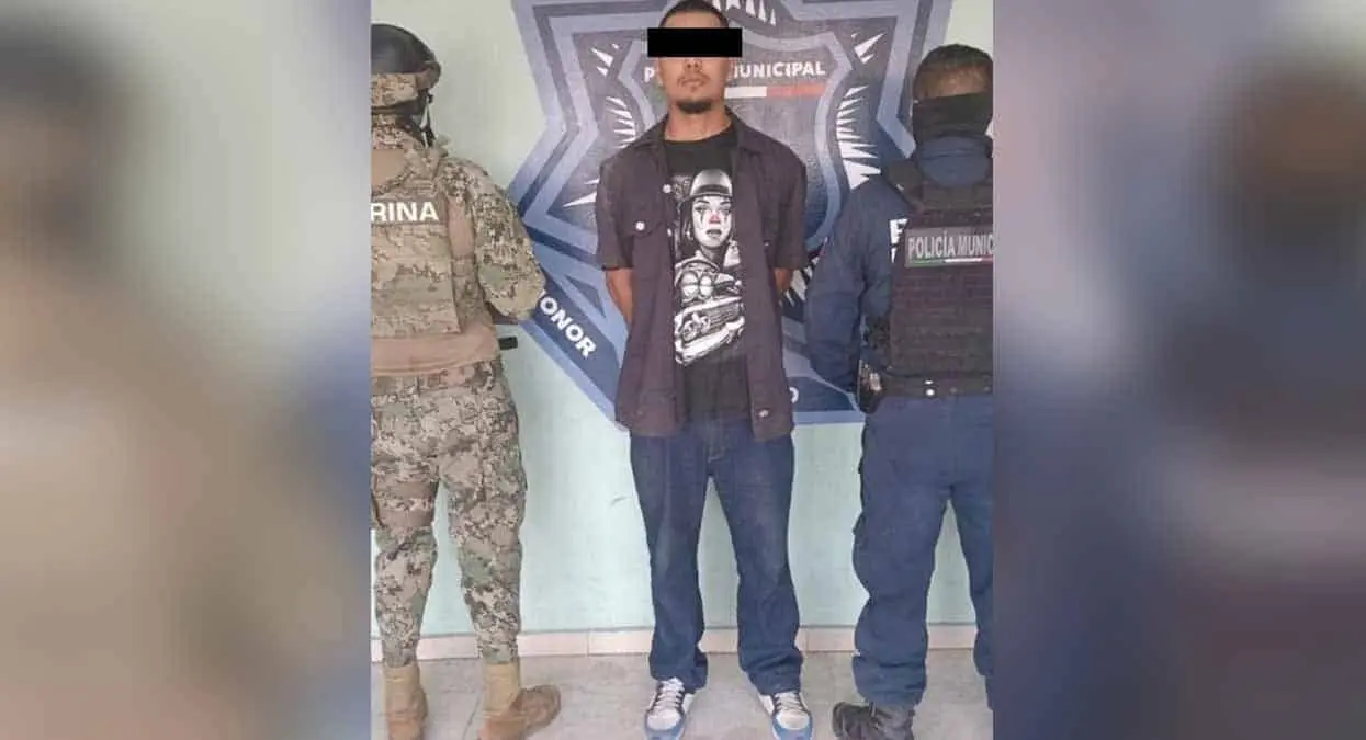 Hombre es detenido por robo de autopartes en Ciudad Obregón