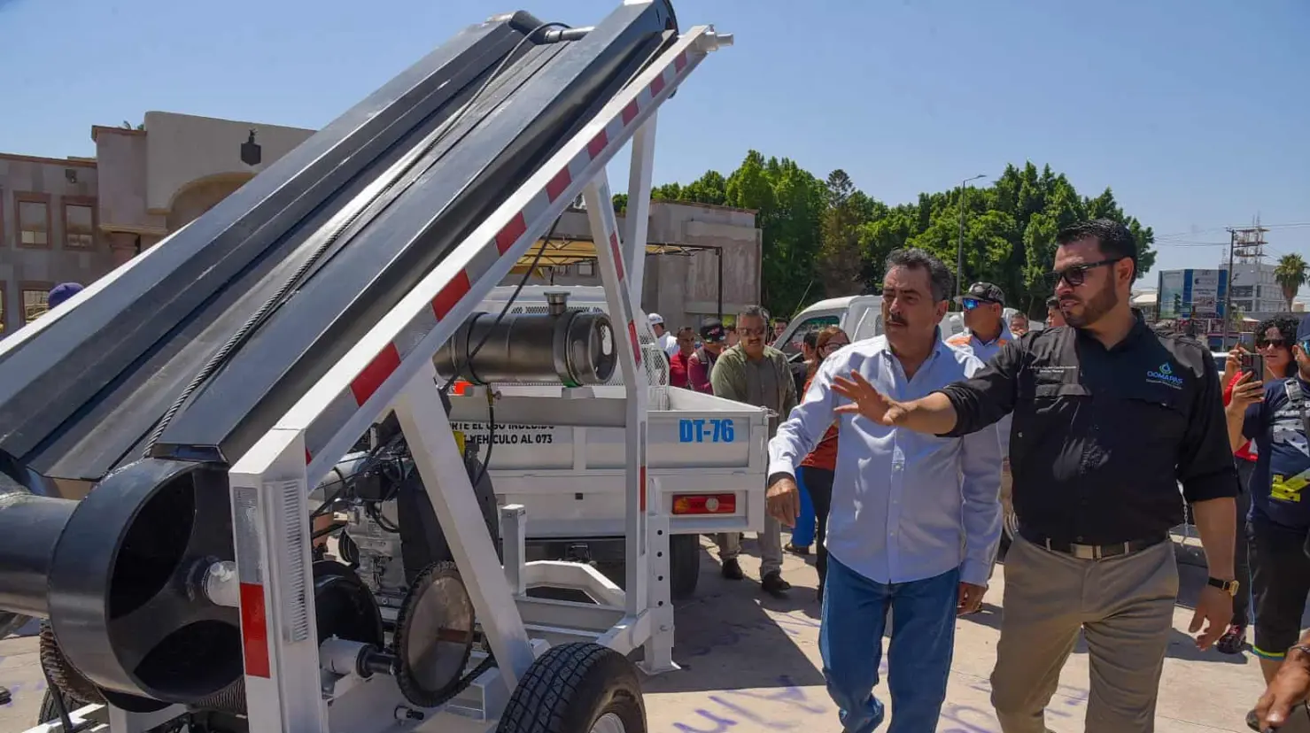 En Cajeme Oomapasc adquiere equipo de desazolve