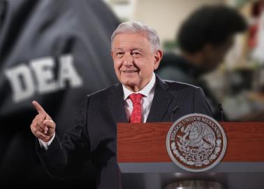 AMLO critica a la DEA por opinar sobre reforma al Poder Judicial