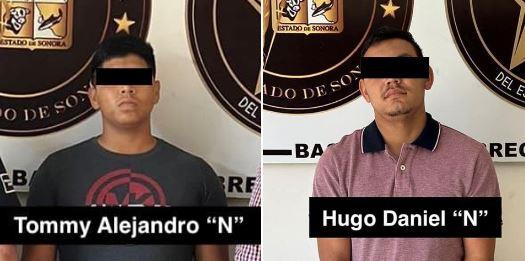 Detienen a par de gatilleros en Cajeme