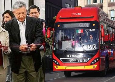 Metrobús de la CDMX cumple 19 años de operación; fue inaugurado por AMLO y Sheinbaum