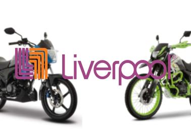 Estas motos tiene descuentos en Liverpool; son baratas y gastan menos gasolina