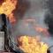 Voraz incendio en fábrica de lubricantes en el Estado de México