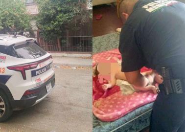 Policías de Hermosillo rescatan a menores abandonados en una vivienda