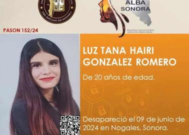 Se busca a Luz Tana Hairi, desaparecida el 9 de junio en Nogales, Sonora