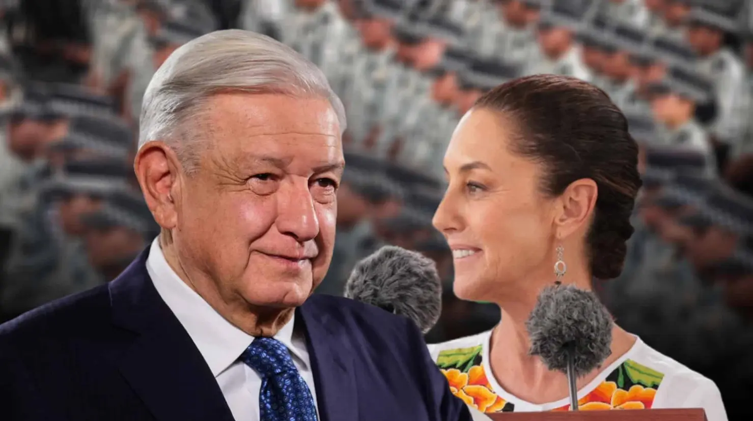 AMLO celebra decisión de Sheinbaum de trasladar la Guardia Nacional a la Sedena