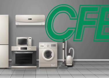 CFE: los electrodomésticos que más consumen luz