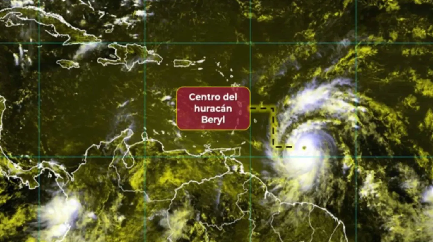 ¿Cuándo llegaría el huracán Beryl a México? Esto dice el SMN