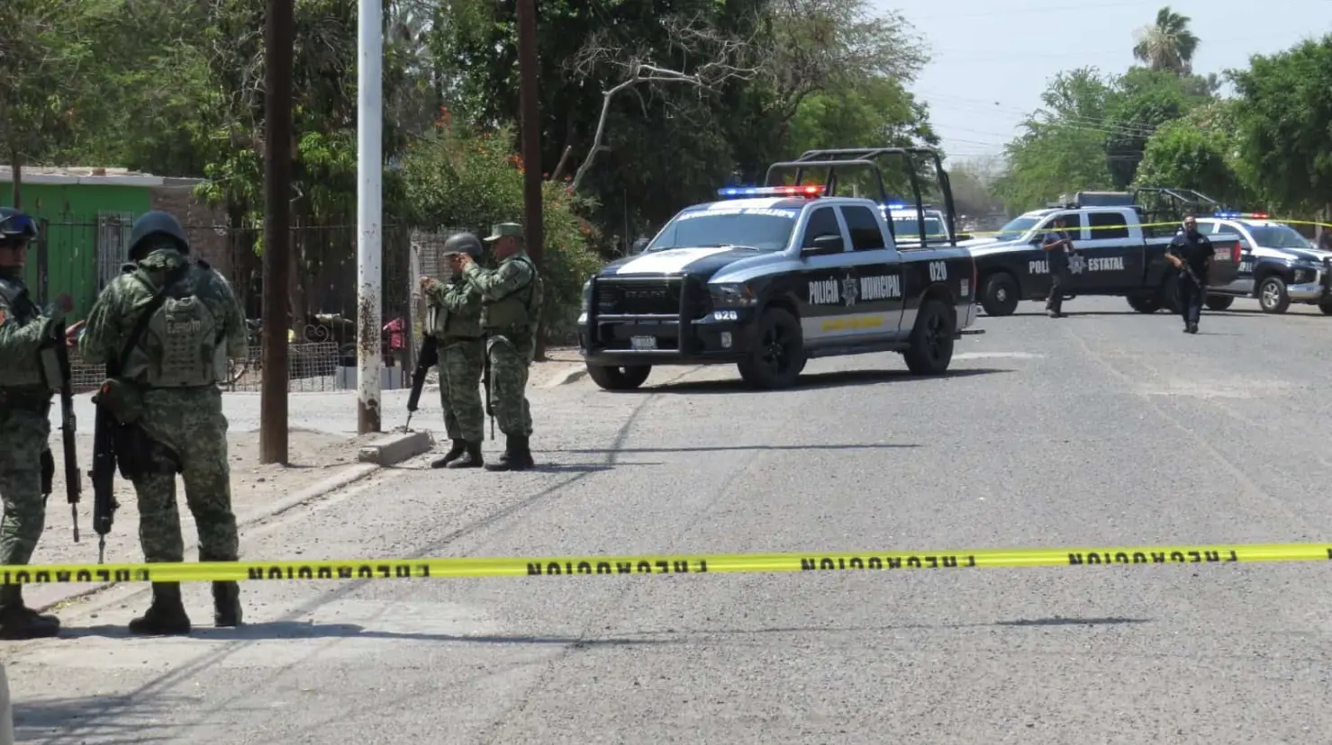 Llega contingente para reforzar la seguridad en Cajeme