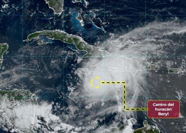 Huracán "Beryl" se mantiene en categoría 4; esta es su trayectoria EN VIVO este miércoles 3 de julio