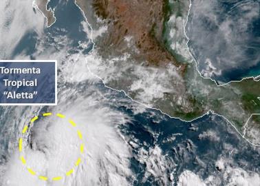 "Aletta" se degrada a depresión tropical; sigue su trayectoria EN VIVO hoy 5 de julio