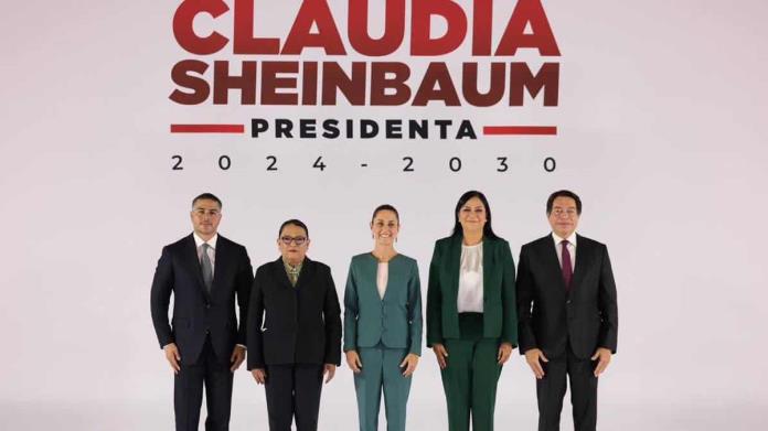 Anuncia Sheinbaum cuatro secretarías Anuncia Sheinbaum cuatro secretarías