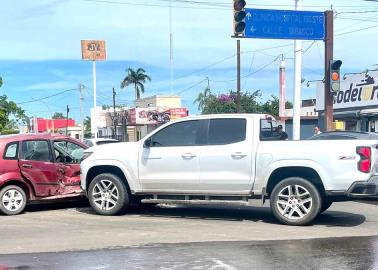 Se presenta fuerte choque al norte de Ciudad Obregón