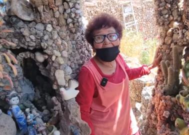 VIDEO | Conoce la Casa de Piedra, increíble lugar construido por una mujer durante más de 30 años