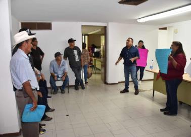 En Cajeme vecinos de Marte R. G&oacute;mez piden soluci&oacute;n a solicitud de solares a Bienes y Concesiones 