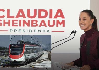 ¿Qué dijo Claudia Sheinbaum sobre la construcción del tren de pasajeros en Sonora?