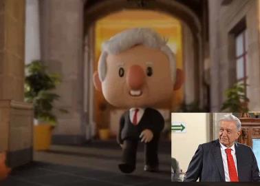 VIDEO | AMLO presume su nuevo intro de Amlito animado en sus mañaneras