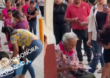 VIDEO | Pobladores de Huatabampo dan emotiva sorpresa a adulto mayor que vende quesos