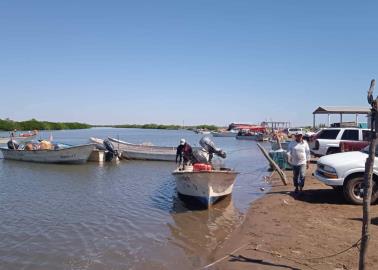 Pescadores piden ayuda a la virgen