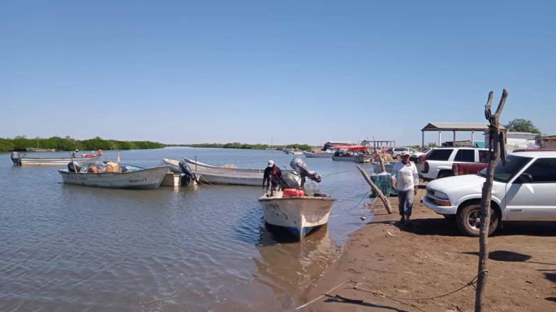 Pescadores piden ayuda a la virgen