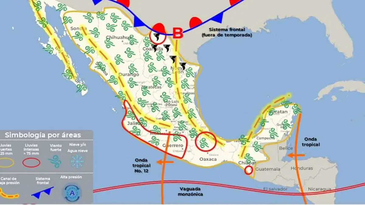 Clima en Hermosillo hoy 22 de julio: Lluvia, humedad y mucho calor se pronostican para la capital del estado