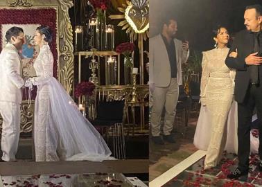 Christian Nodal y Ángela Aguilar, así fue su boda en Morelos