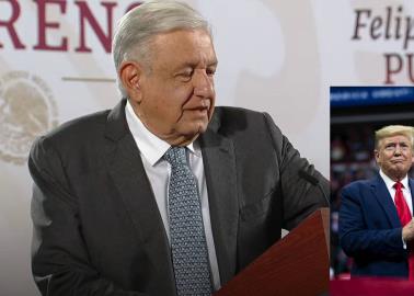 AMLO: "México no es un patio trasero"; propuestas retóricas de Donald Trump