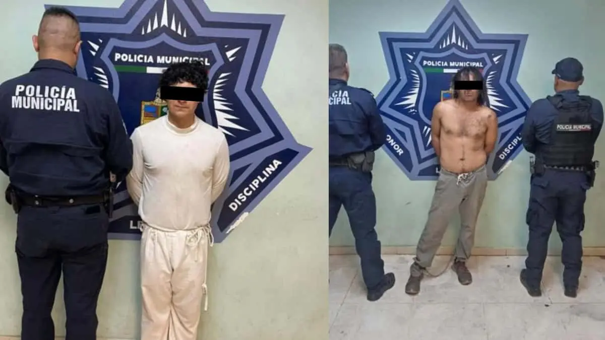 Arrestan a dos hombres por violencia familiar en Cajeme