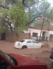 Monzón mexicano causa estragos en Nogales, Sonora